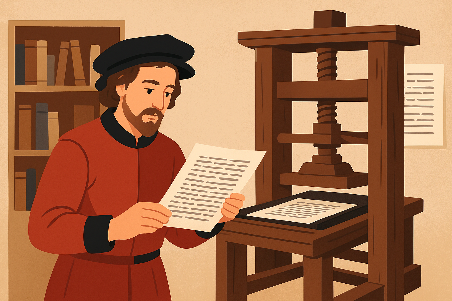  تاریخچه چاپ و نقش آن در تحول بشر